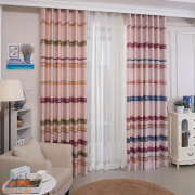 Fabric blend curtains